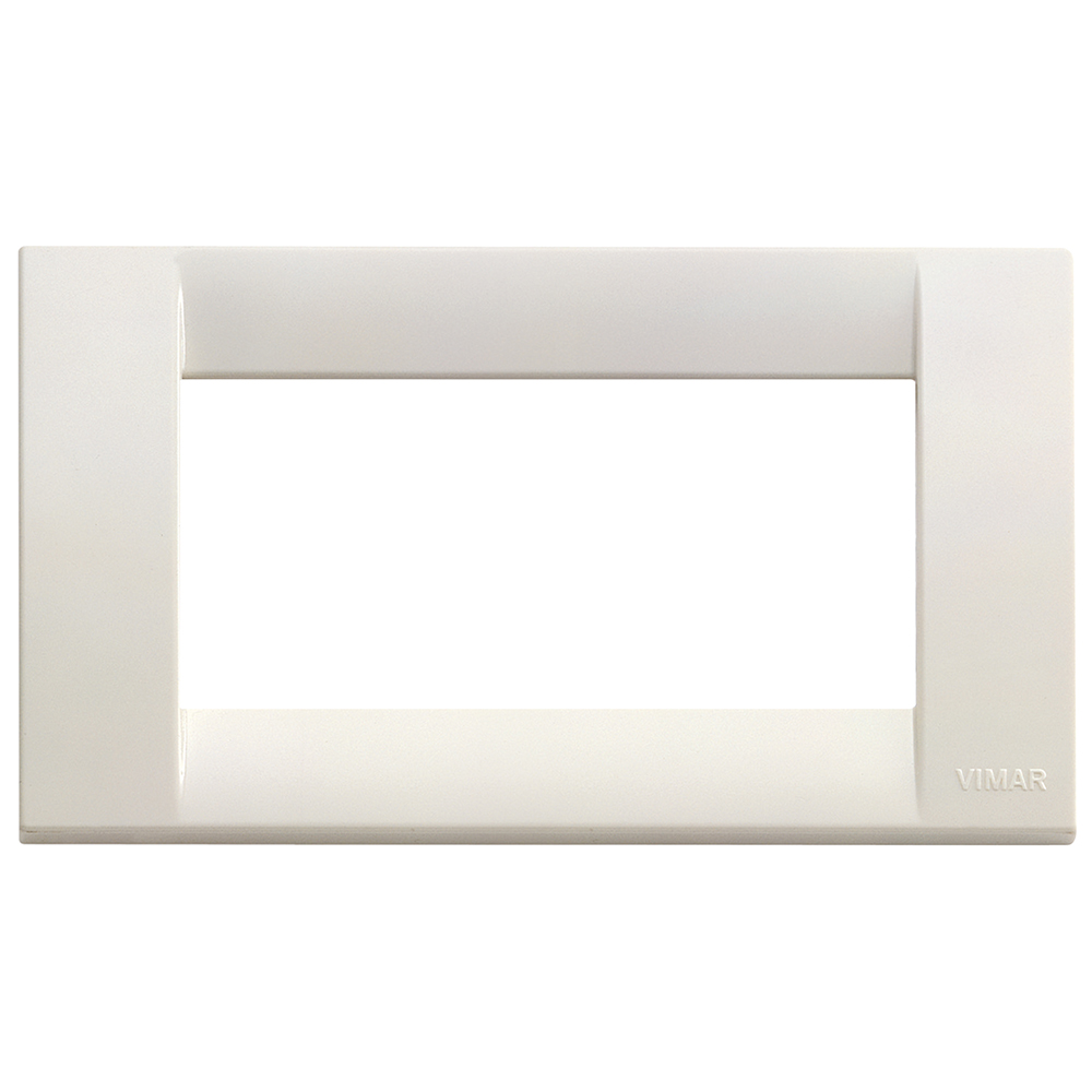 VIMAR - 16744.04 - Classica plate 4M techn. Idea white