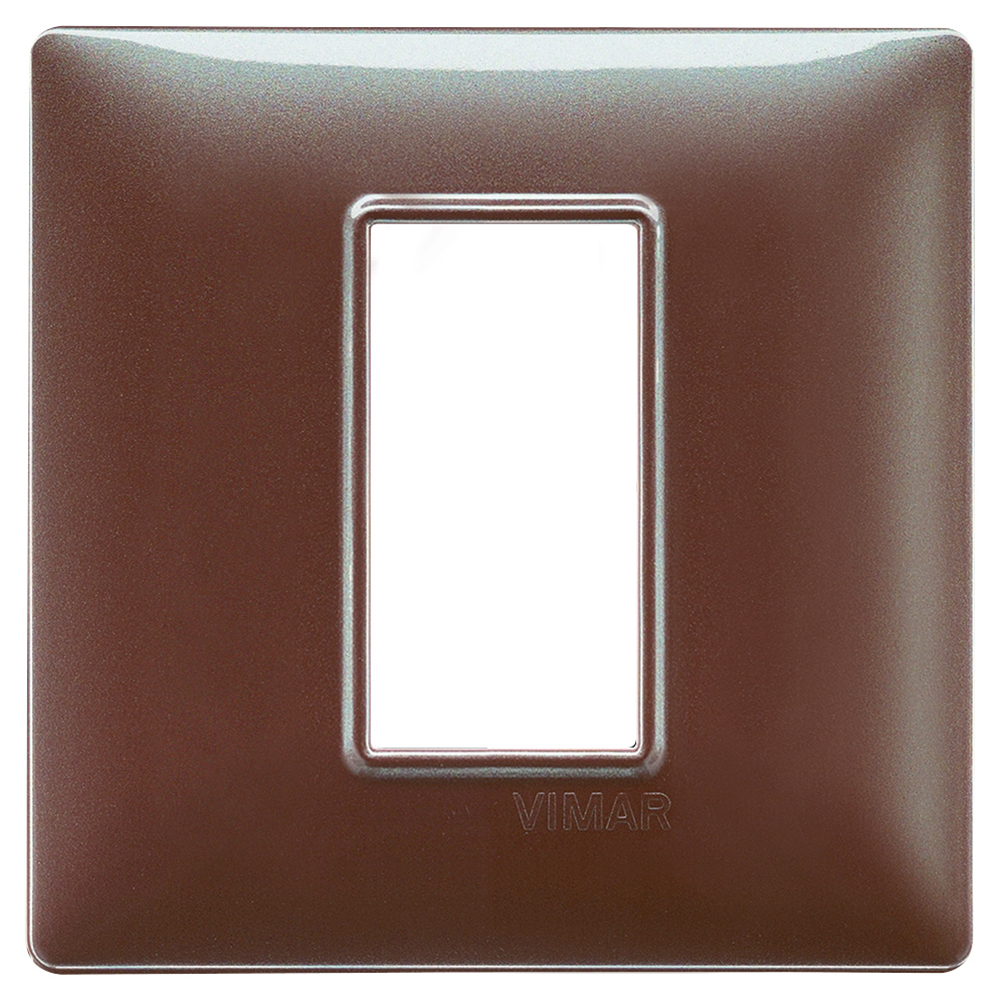 VIMAR - 14641.23 - Plate 1M techn. iridescent brown