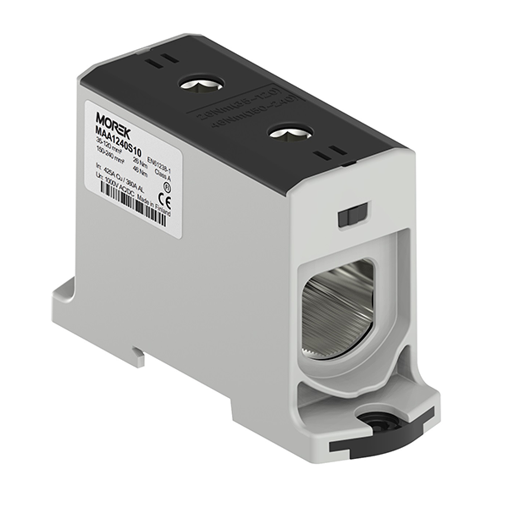 MOREK - OTL240 black 1xAl/Cu 35-240mm² 1000V Universal terminal  MAA1240S10