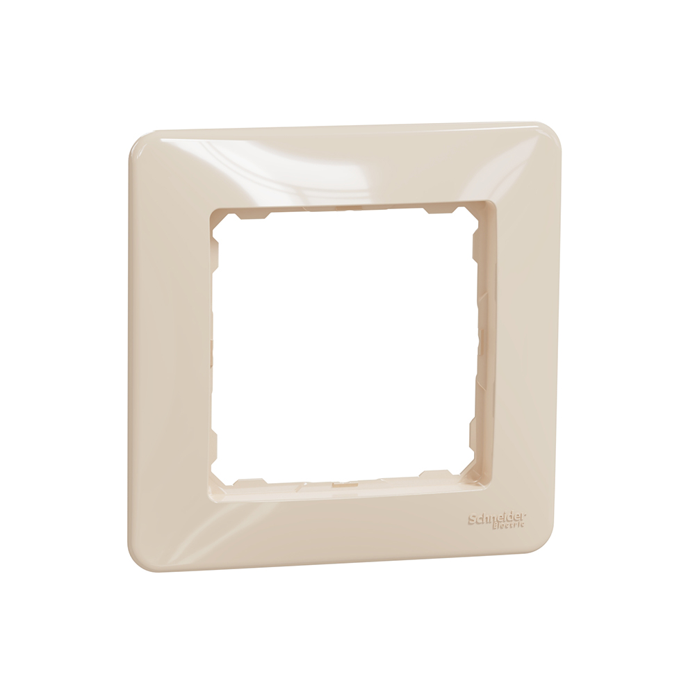 SCHNEIDER ELECTRIC - SDD312801 Sedna Design- 1-gang frame - beige