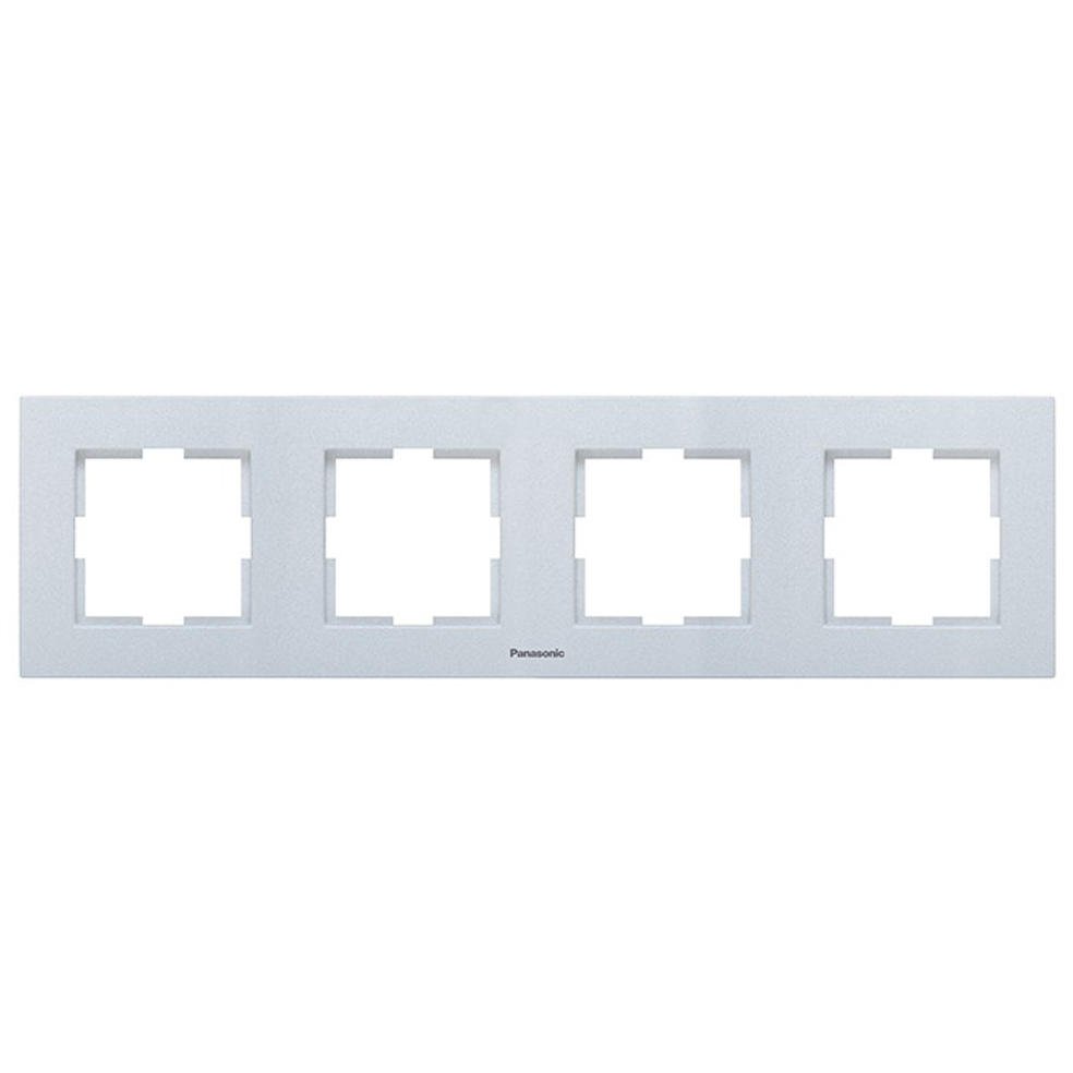 PANASONIC - 4 Gang Frame Horizontal WKTF08042SL‐EU1