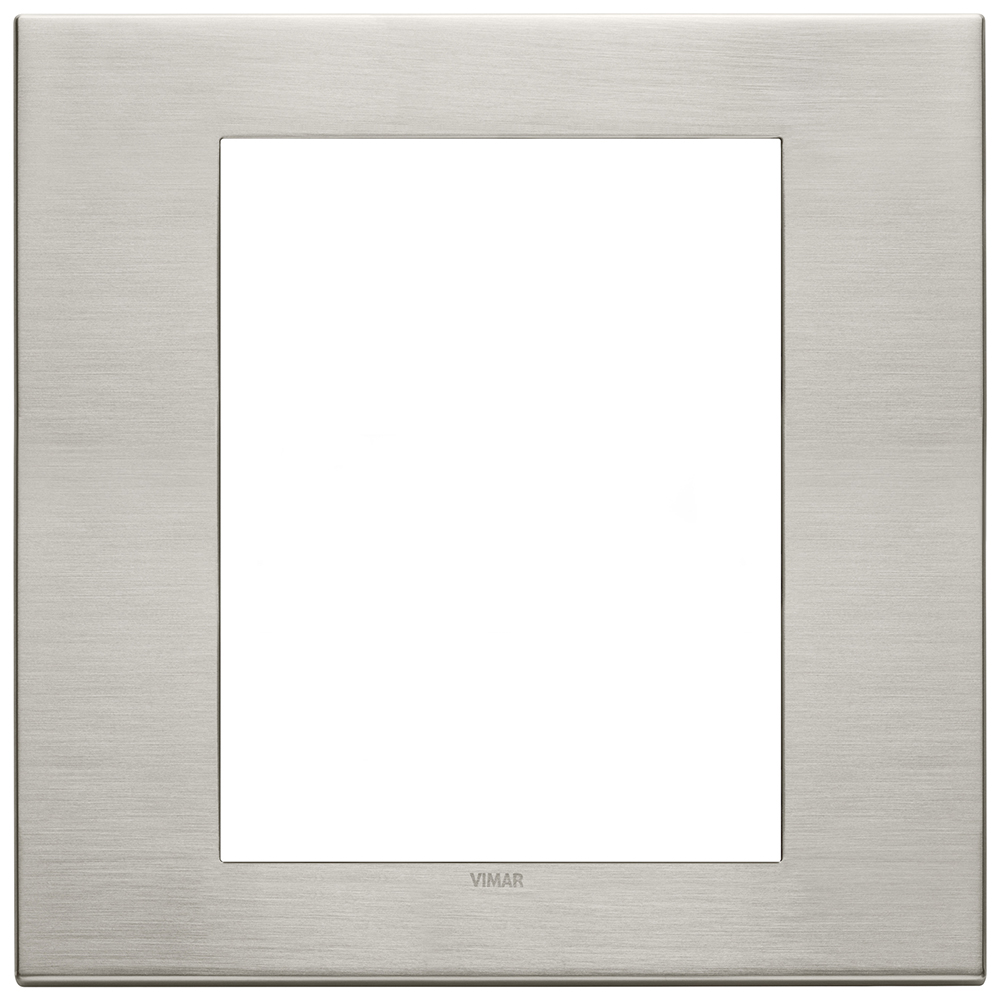VIMAR - 22668.11 - Eikon Exe Рамка 8М италиански стандарт Brushed nickel