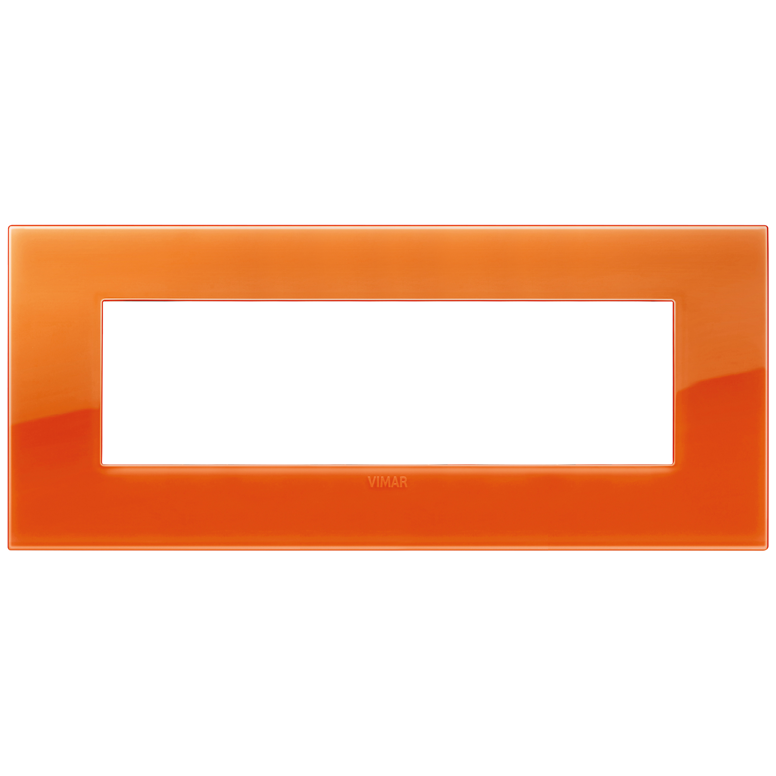 VIMAR - 19657.63 - Classic plate 7M Reflex orange