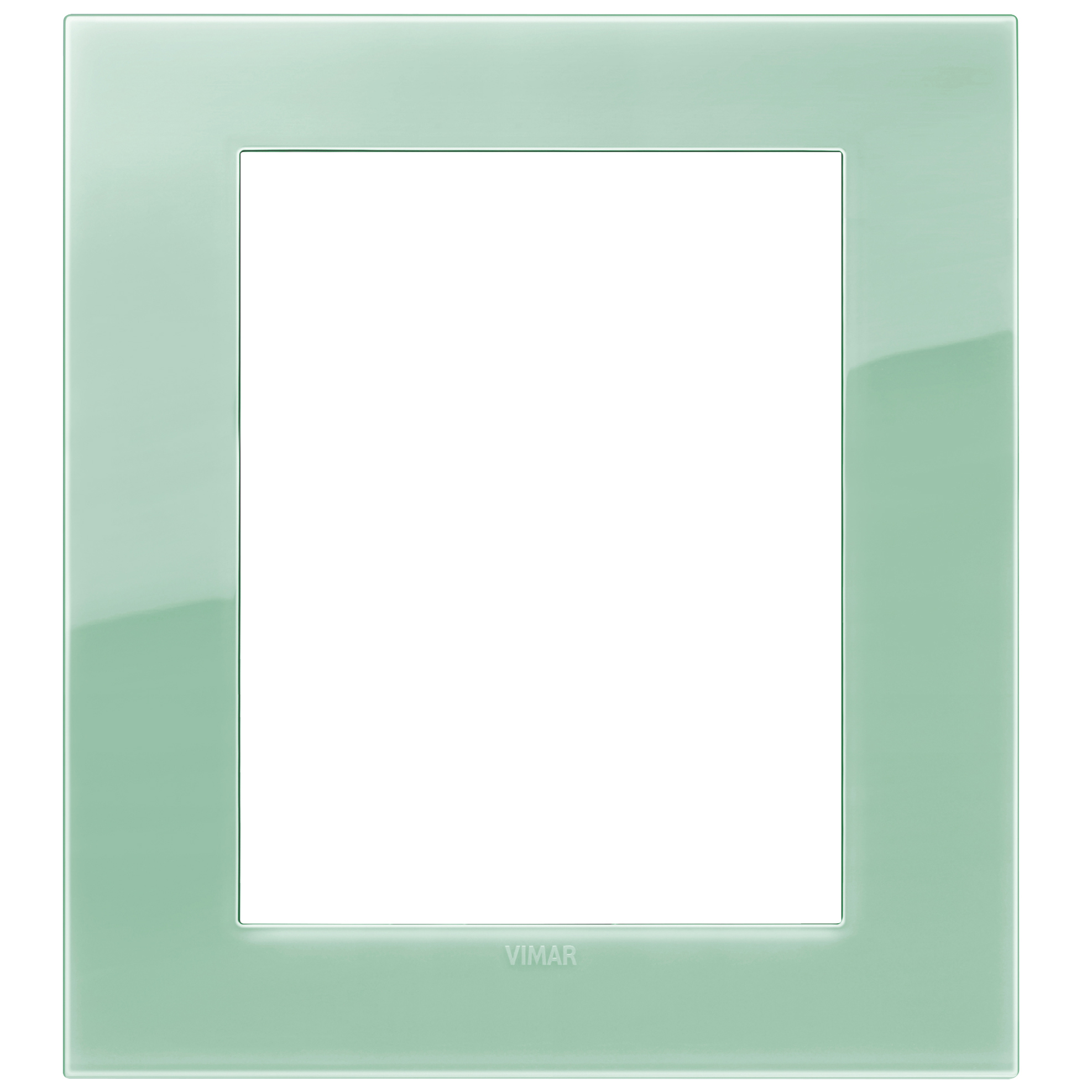 VIMAR - 19668.65 - Classic plate 8M Reflex sagegreen