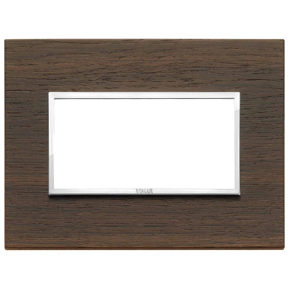 VIMAR - 21654.33 - Eikon EVO Рамка 4М италиански стандарт Wengé