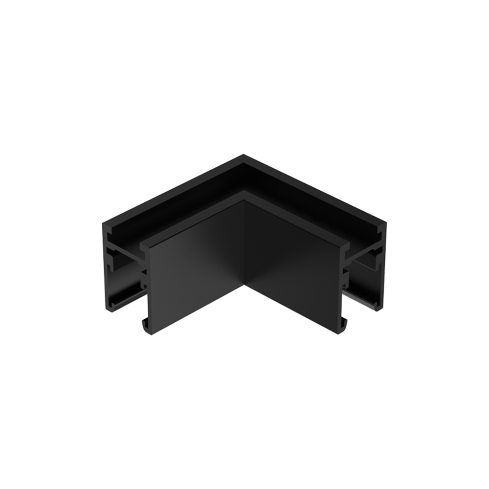 ACA LIGHTING - Ъгъл 90° за MINI магнитна шина за външен монтаж TMS90B