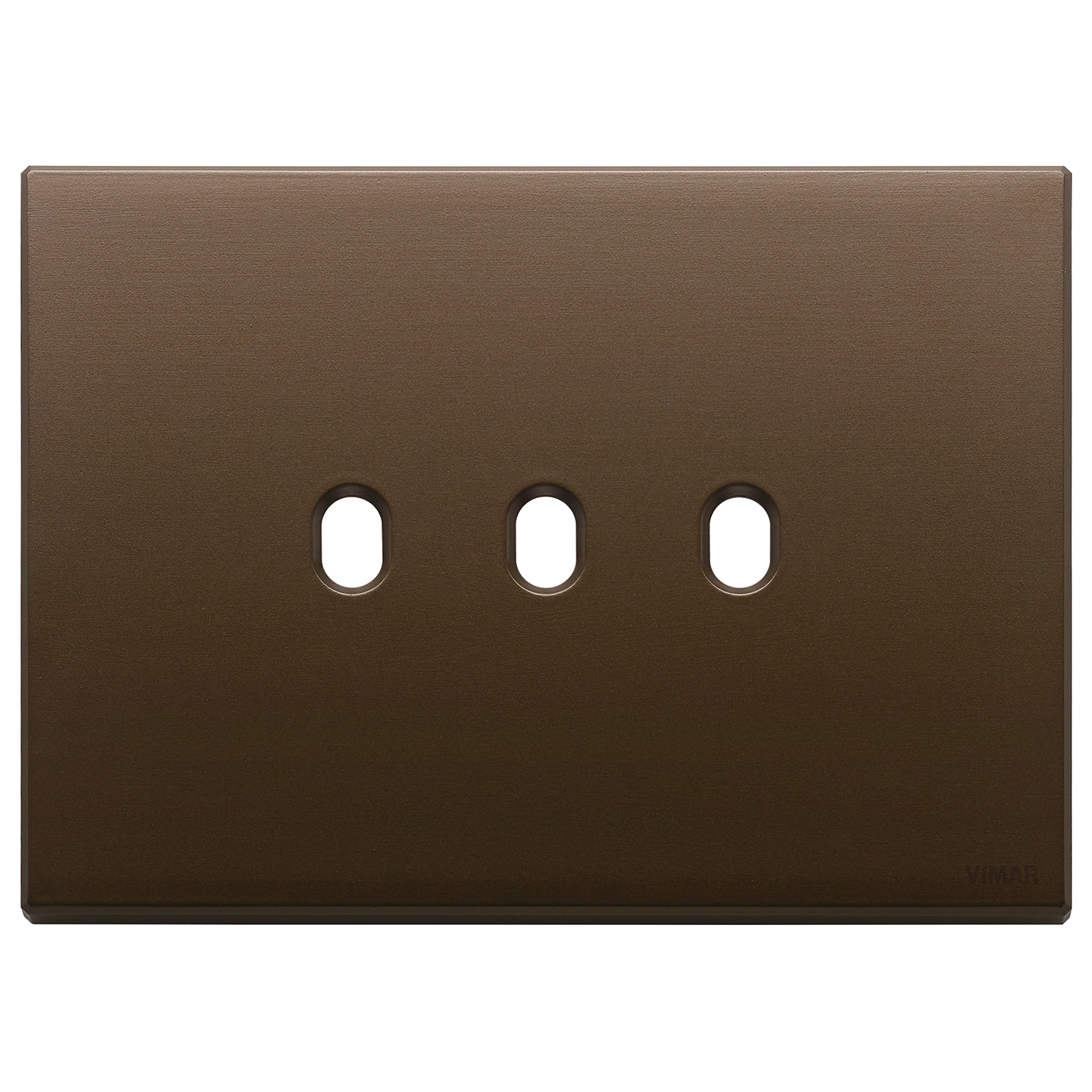 VIMAR - Plate 3Mx3 Vintage brushed dark bronze - 22673.3.12
