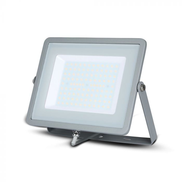 V-TAC - 100W LED Прожектор SAMSUNG Чип SMD Сиво Тяло 3000K SKU: 472
