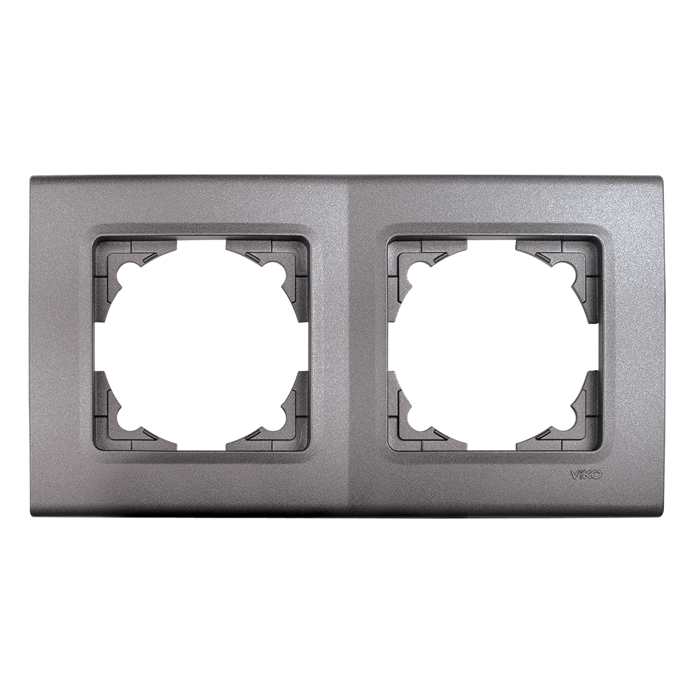 VIKO - Two-gang Frame  LINNERA LIFE granite 90482002-BG