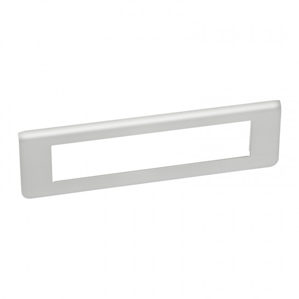 LEGRAND - 0 793 10 Plate Mosaic - 4 x 2 horizontal modules - alu