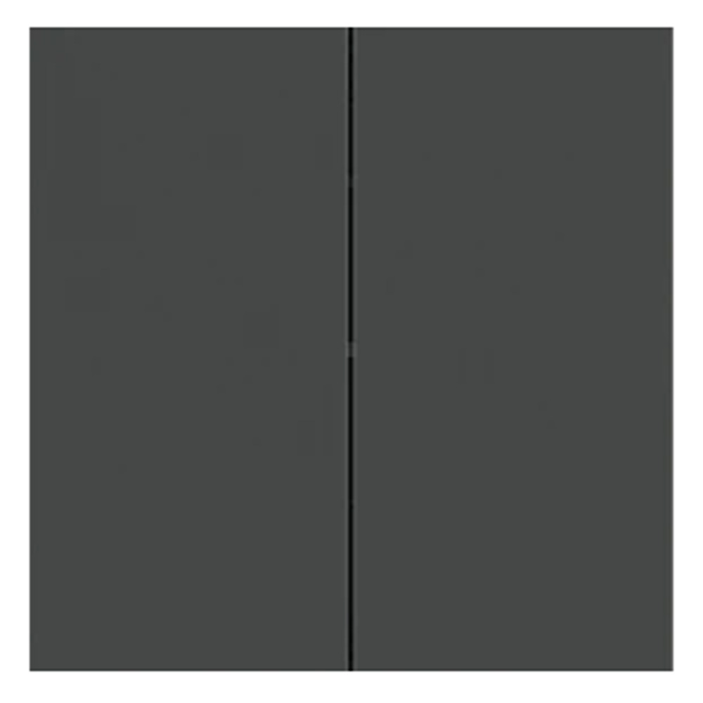 Ekinex - Лицев панел за 2 бутона вертикално 30x60 Linea71 Fenix Сив - EK-T2R-FGB