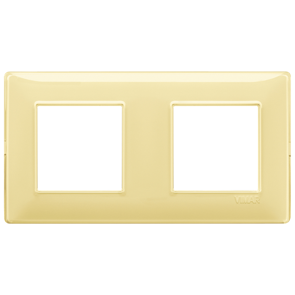 VIMAR - 14643.46 - Plate 4M (2+2) 71mm Reflex cedar