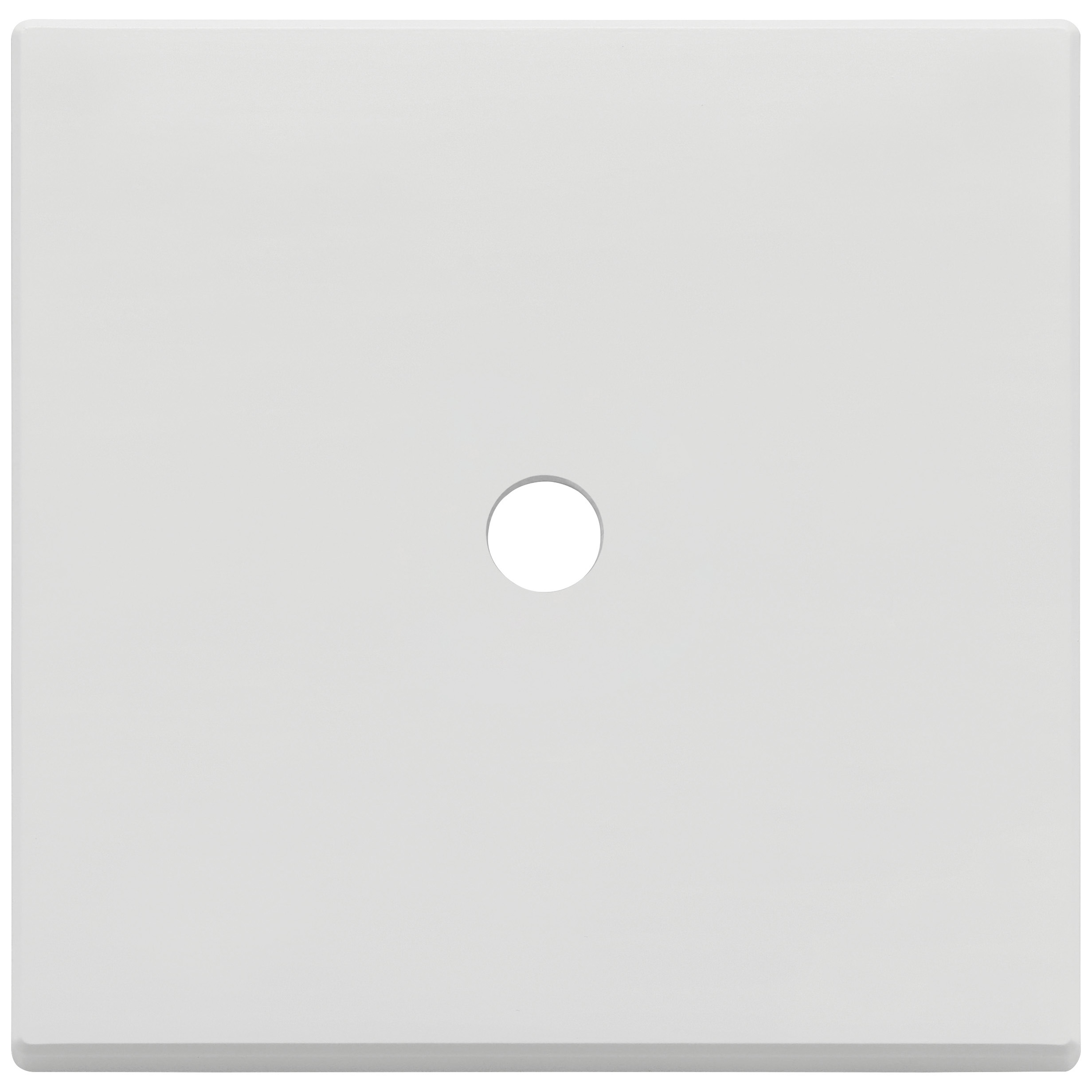 VIMAR - Plate 2Mx1 Tondo matt white - 22682.RN.1.01