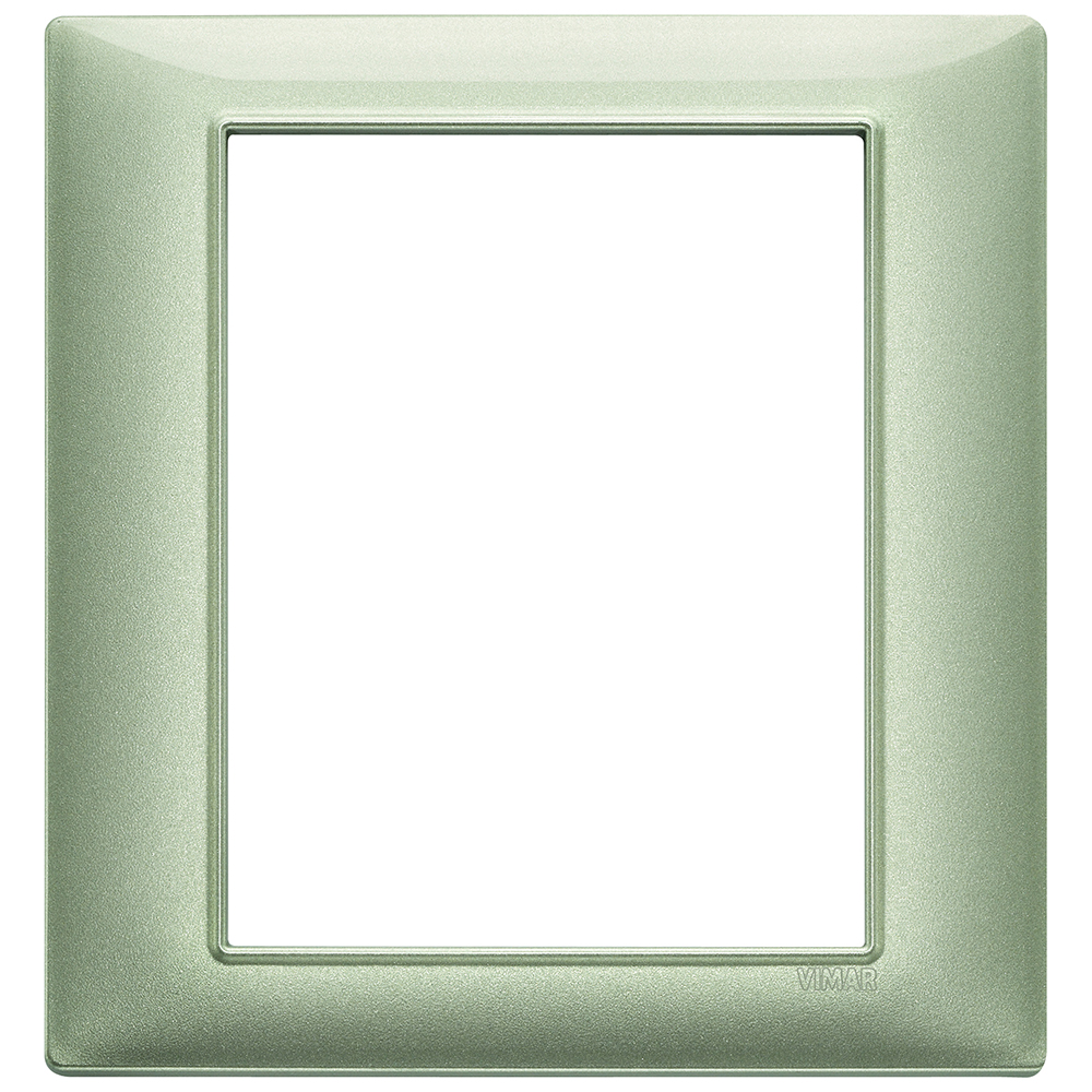 VIMAR - 14668.72 - Plana Рамка 8М италиански стандарт Metallized green