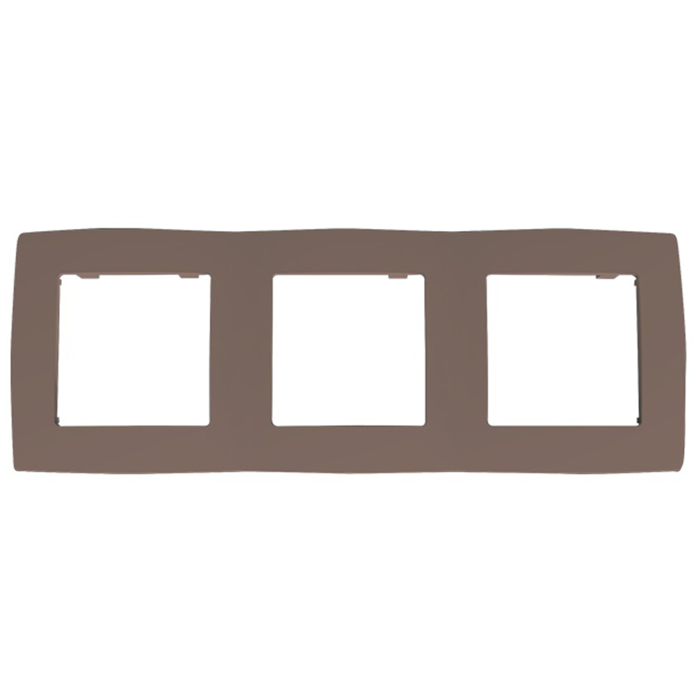 ACA LIGHTING - PRIME 3 GANG FRAME IP20 BEIGE 1000119211