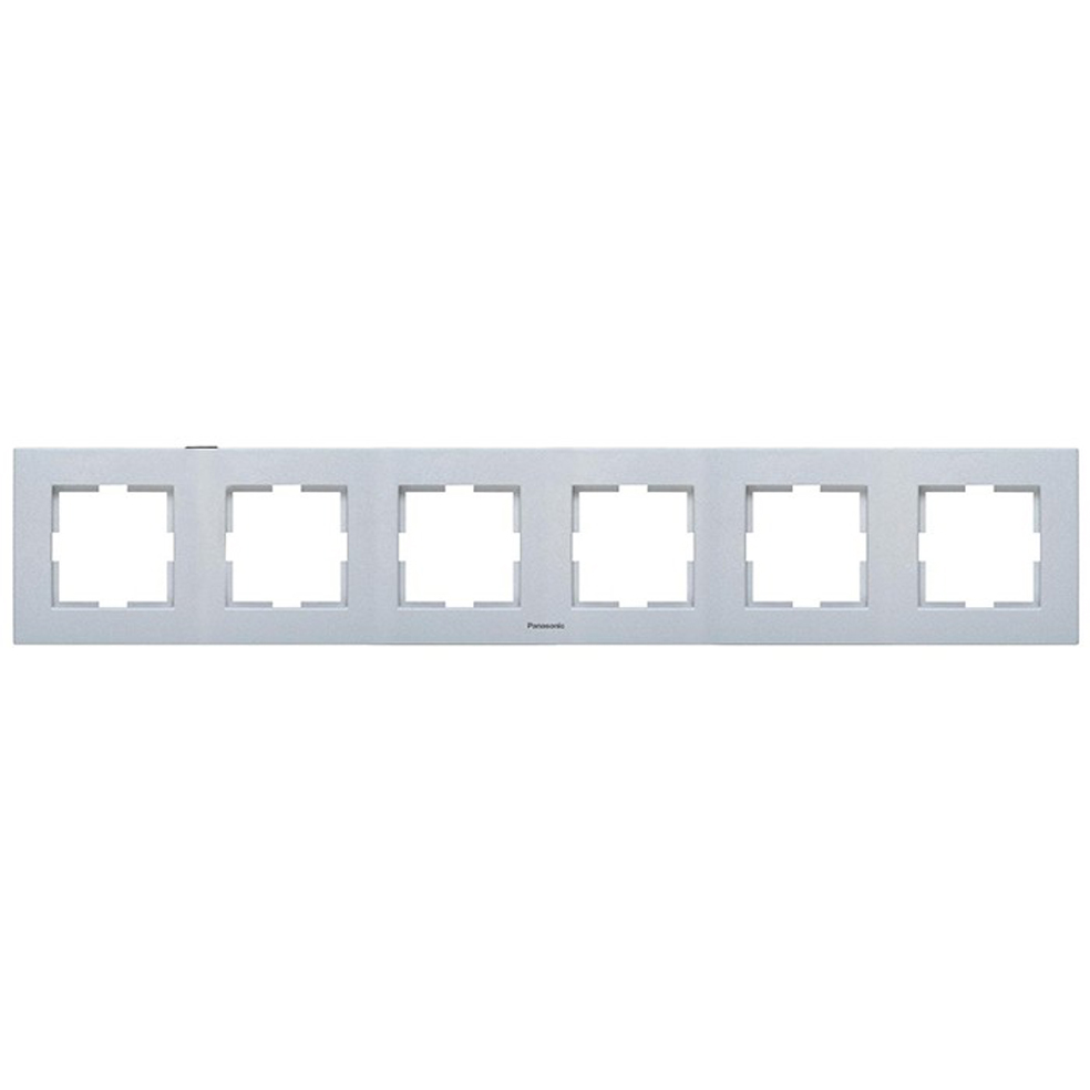 PANASONIC - 6 Gang Frame Horizontal WKTF08062SL‐EU1