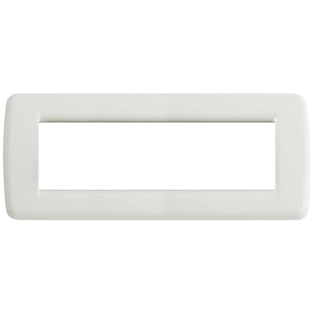 VIMAR - 16766.D.04 - Rondò plate 6M Silk Idea white