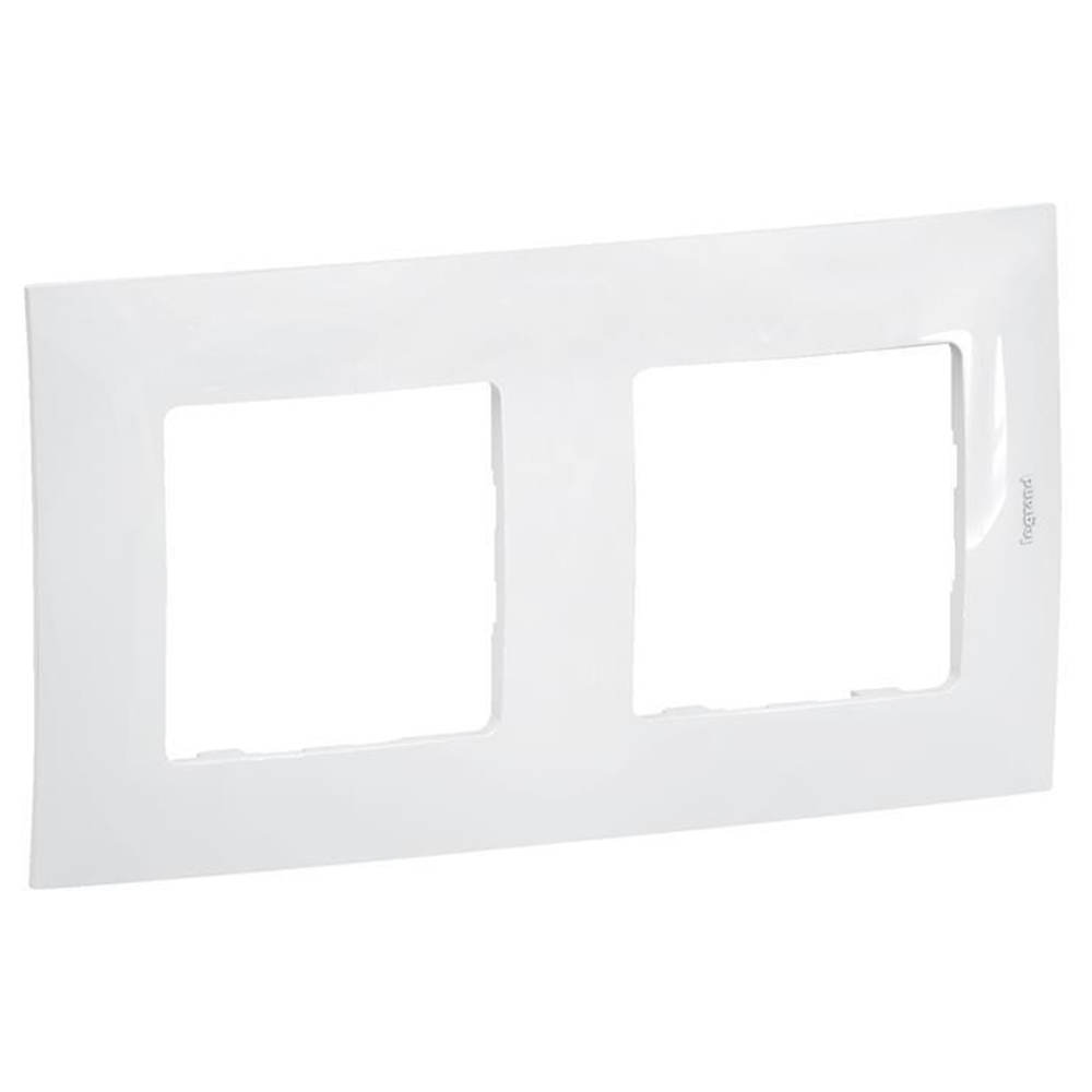 LEGRAND - Frame 2x white Niloe New NP112WH