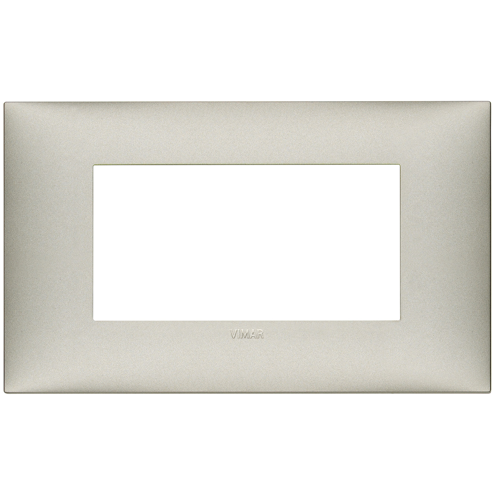 VIMAR - 09674.22 Рамка 4М италиански стандарт цвят матов никел NEVE UP