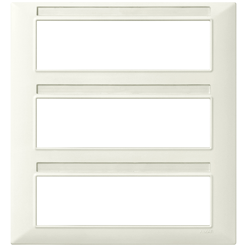 VIMAR - 14691.02 - Plate 21M techn. ivory