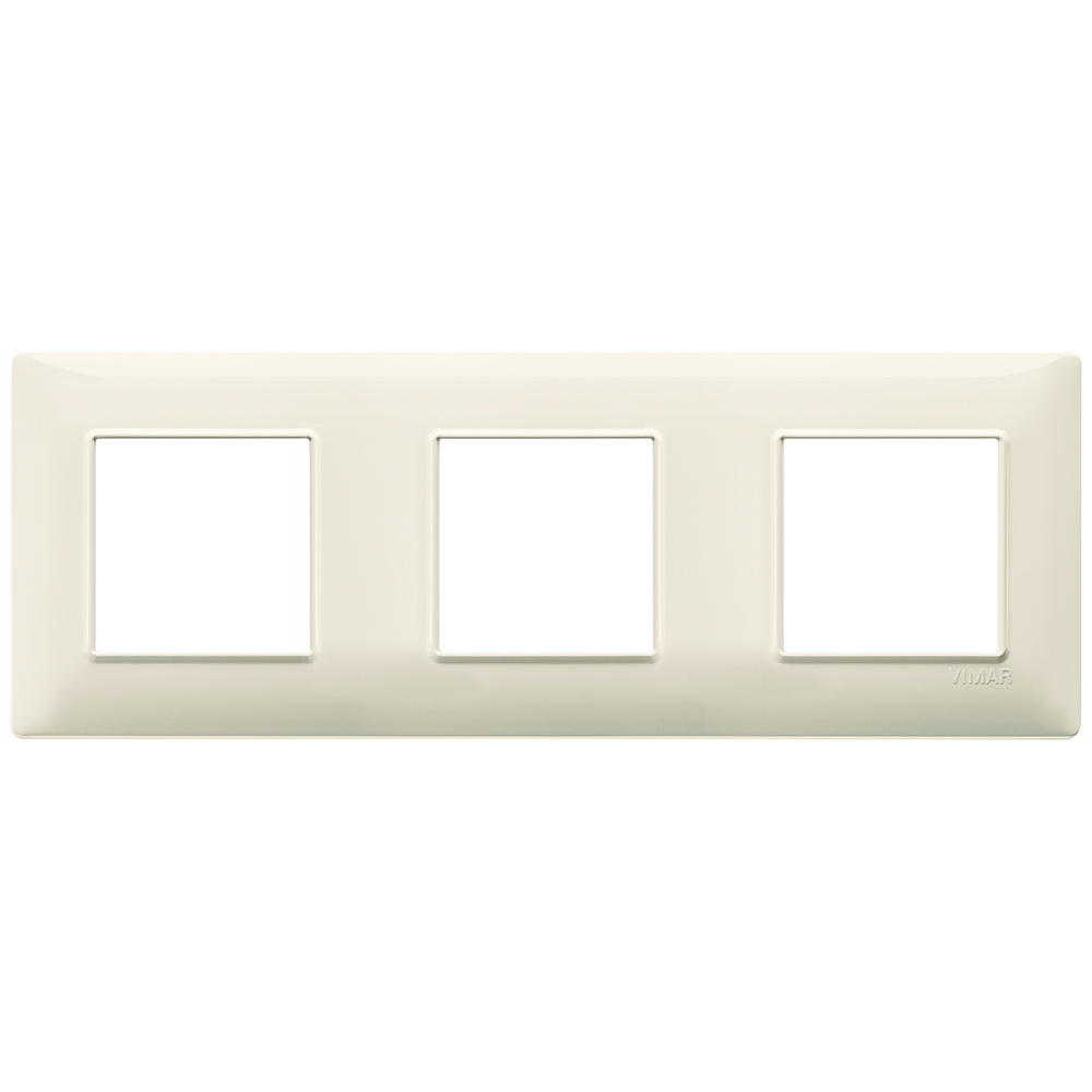 VIMAR - 14644.03 - Plate 6M (2+2+2) 71mm techn.beige
