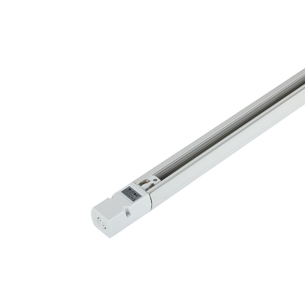 V-TAC - 2 Meter White 4 Core Track SKU: 9955