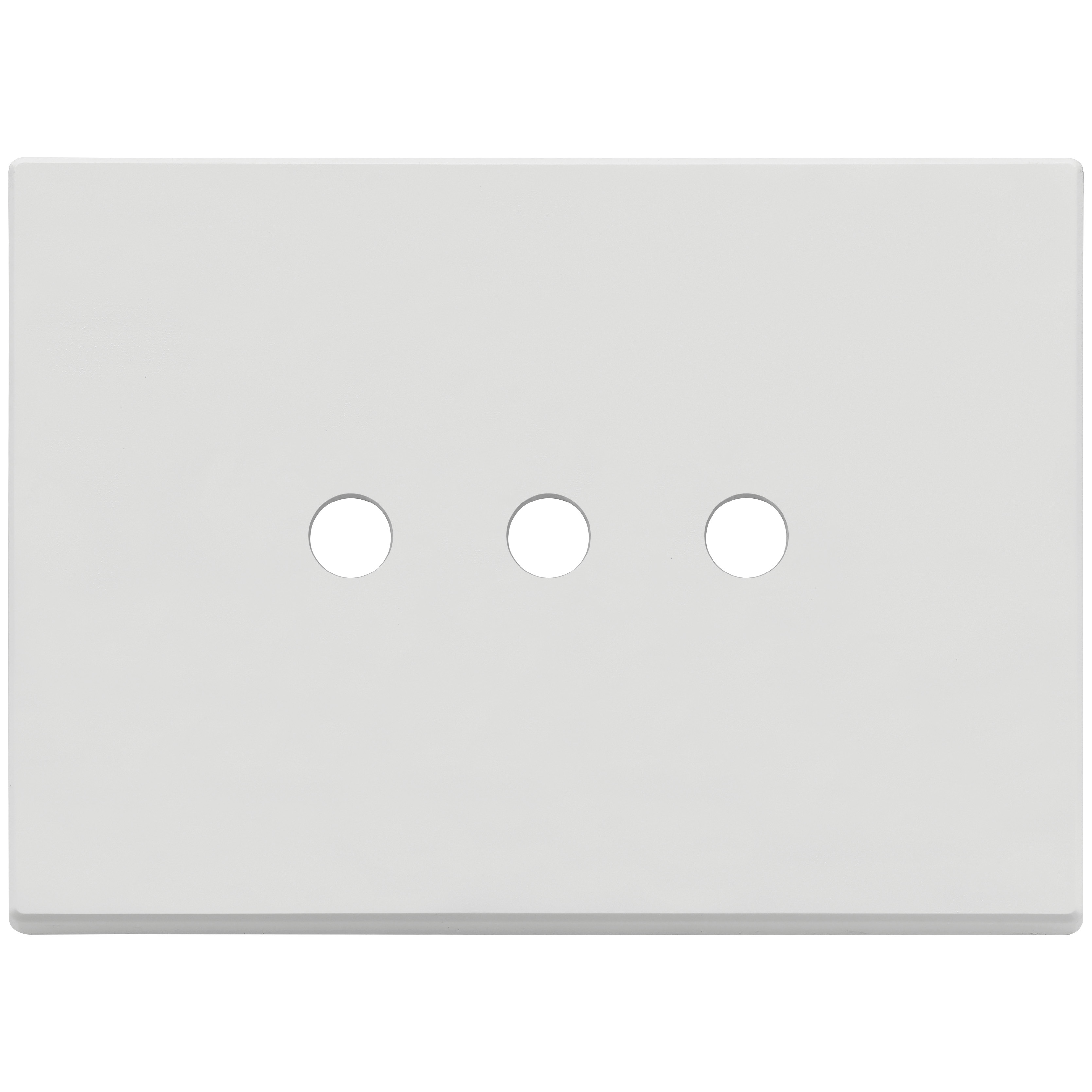 VIMAR - Plate 3Mx3 Tondo matt white - 22683.RN.3.01