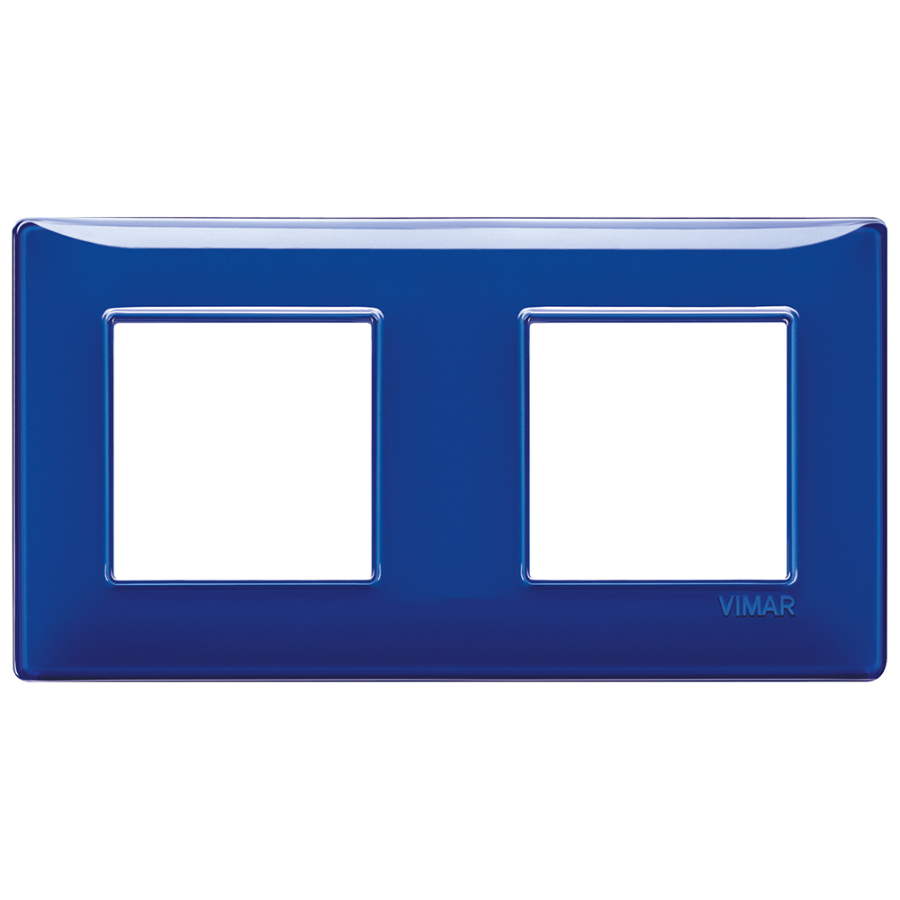 VIMAR - 14643.50 - Plate 4M (2+2) 71mm Reflex sapphire