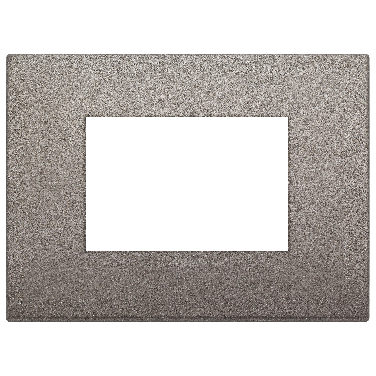 VIMAR - 19653.04 - Classic plate 3M metal matt titanium