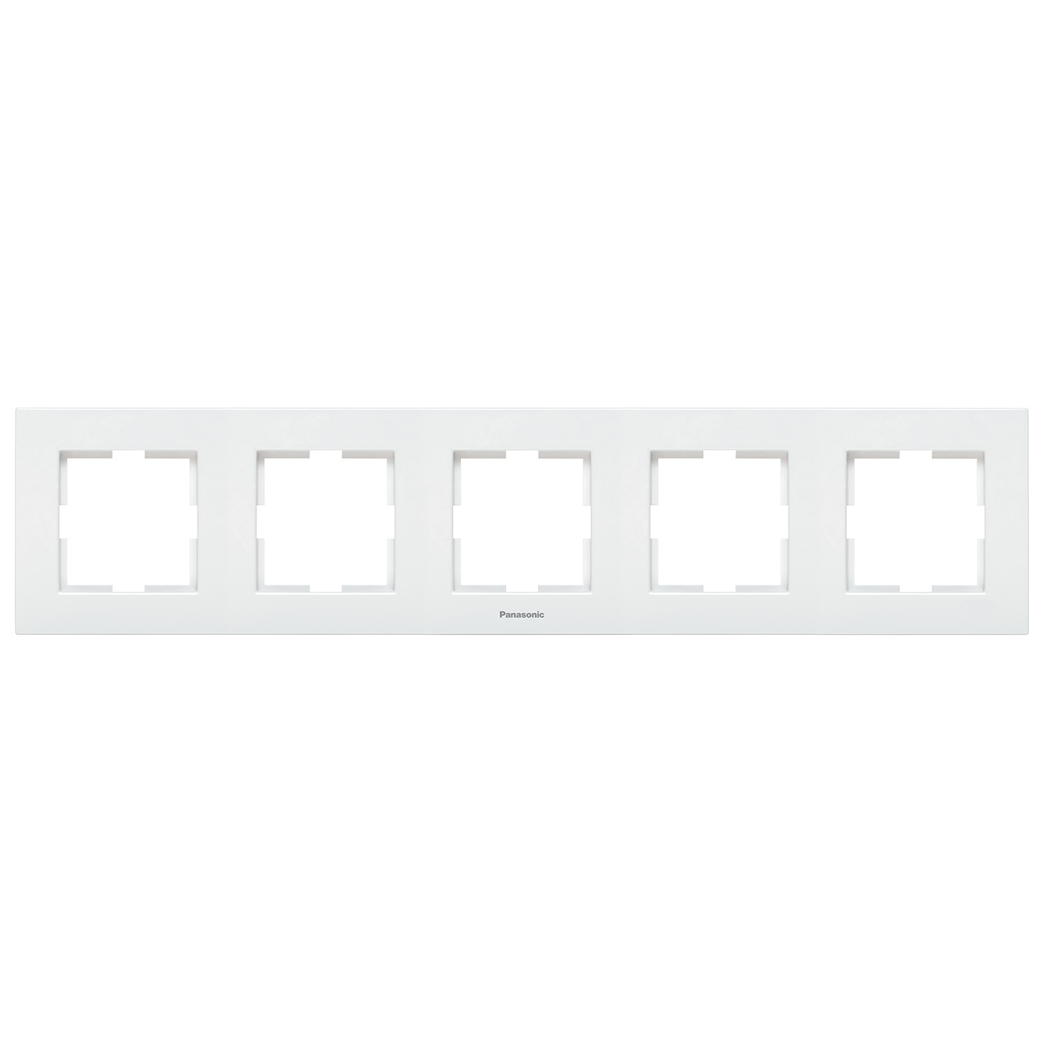 PANASONIC - 5 Gang Frame Horizontal WKTF0805-2WH Karre Plus