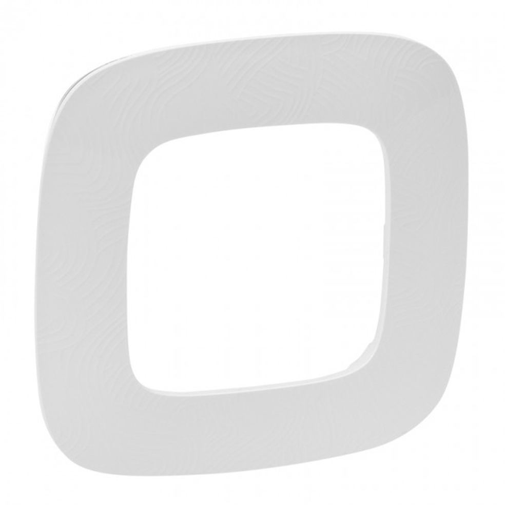 LEGRAND - 7 543 71 Plate Valena Allure - 1 gang - white zen