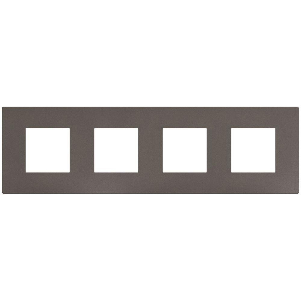 BTICINO - cover plate 2+2+2+2 modules Moca Stone Light Now YA4802M4GM