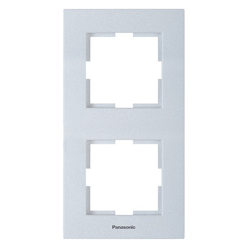 PANASONIC - 2 Gang Frame Vertical WKTF08122SL‐EU1