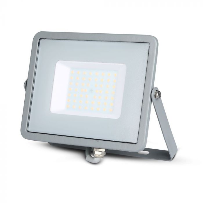 V-TAC - 50W LED Прожектор SAMSUNG Чип SMD G2 Сиво Тяло 4000К SKU: 21464