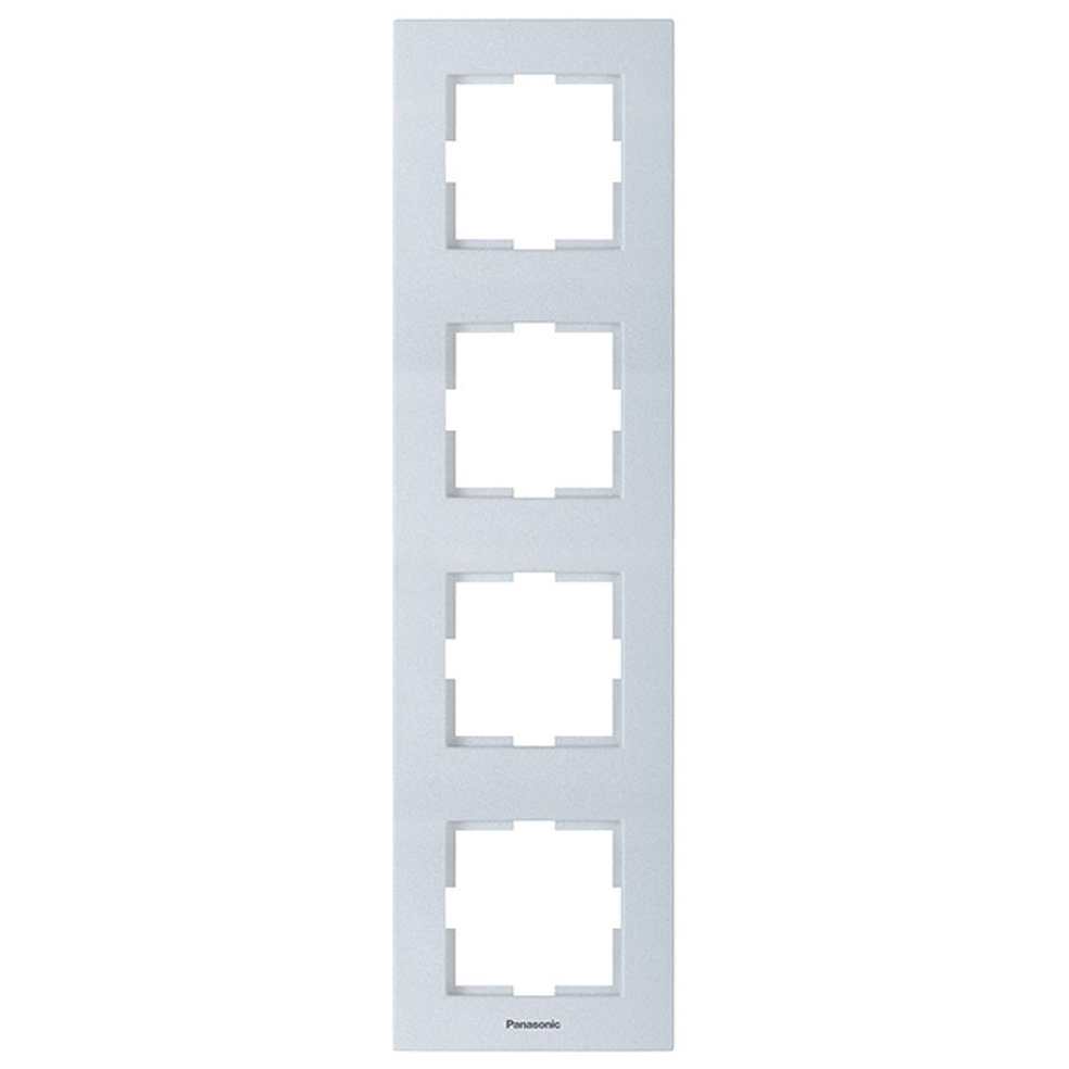 PANASONIC - 4 Gang Frame Vertical WKTF08142SL‐EU1