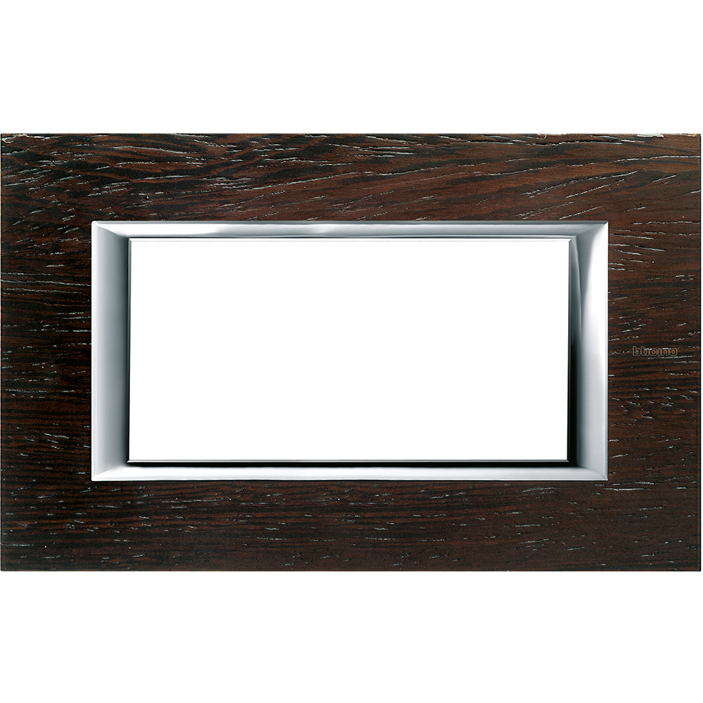 BTICINO - HA4804LWE Rectangular cover plate 4 modules - wenge