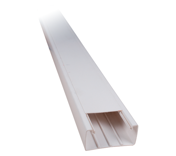 Elmark Wire Rope ELMARK - 2M 15x10 SELF ADHESIVE PLASTIC CABLE TRUNKING CT2 - 5621510A