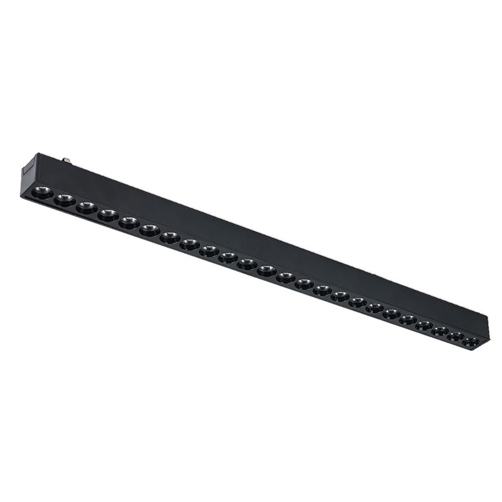 ULTRALUX - LED body magnetic linear black 24W, 24⁰, CCT, 48V DC LMST2L24CCT
