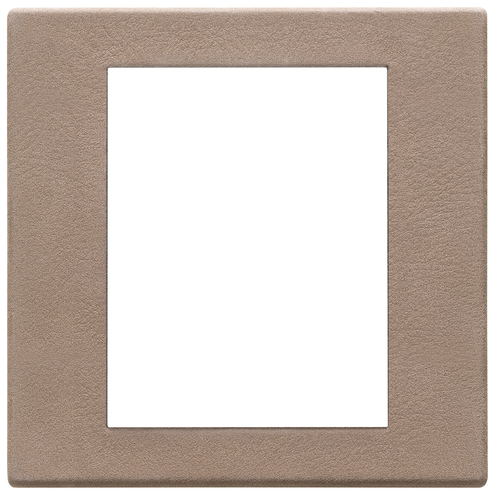 VIMAR - 22668.22 - Plate 8M leather Steppe