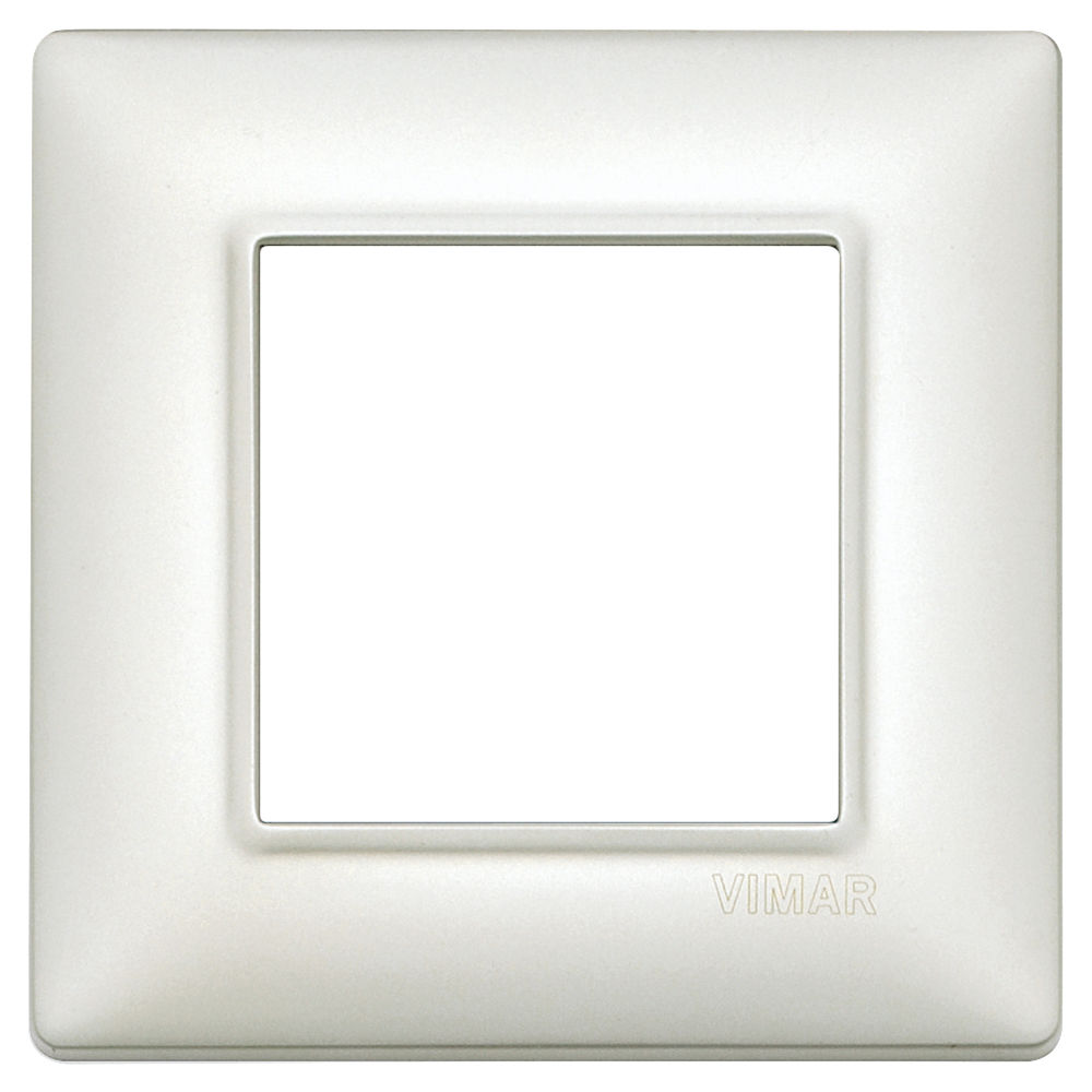 VIMAR - 14642.75.01 - Plana Рамка 2M немски стандарт Pearl silver
