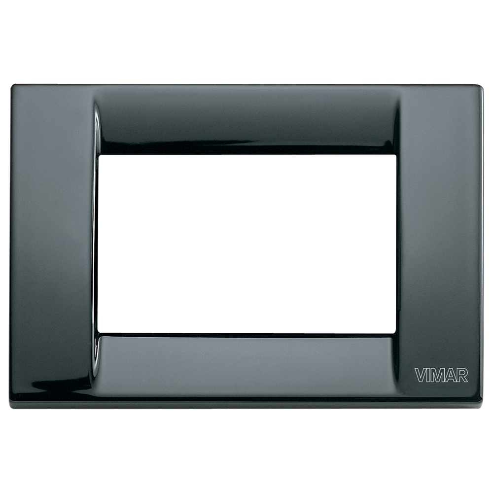 VIMAR - 16733.11 - Classica plate 3M metal black