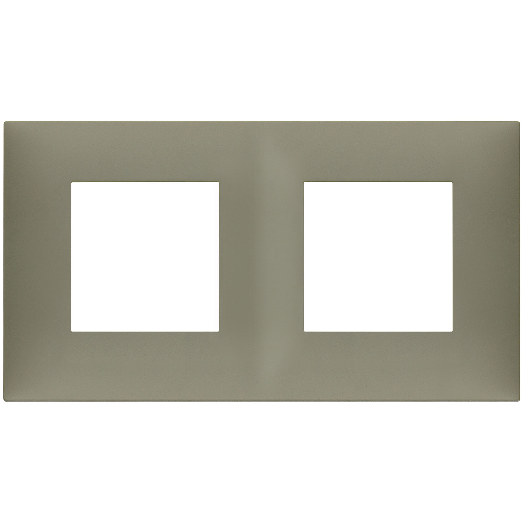VIMAR - 09664.13 cover plate - 2+2 horizontal/vertical installation modules matt clay color NEVE UP