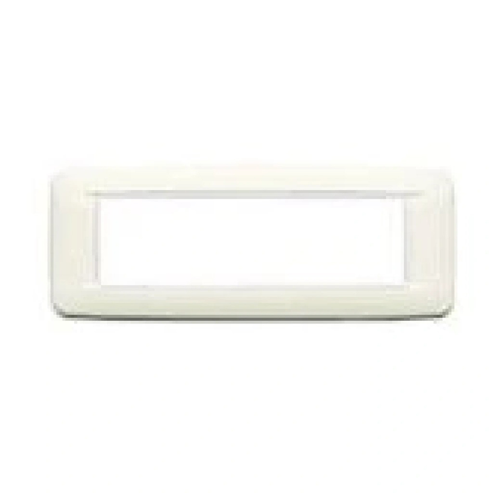 VIMAR - 20687.B01 - Eikon Chrome Round Рамка 7М италиански стандарт Artic white