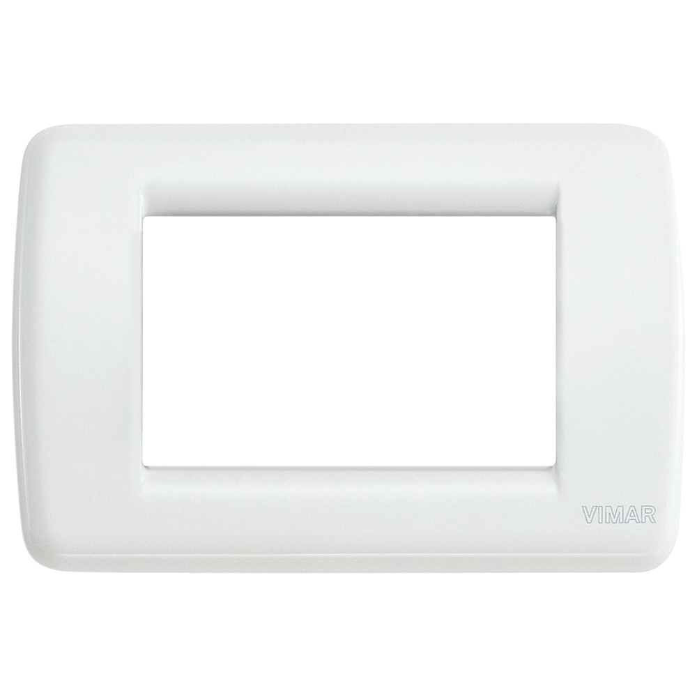 VIMAR - 16753.01 - Rondò plate 3M metal white