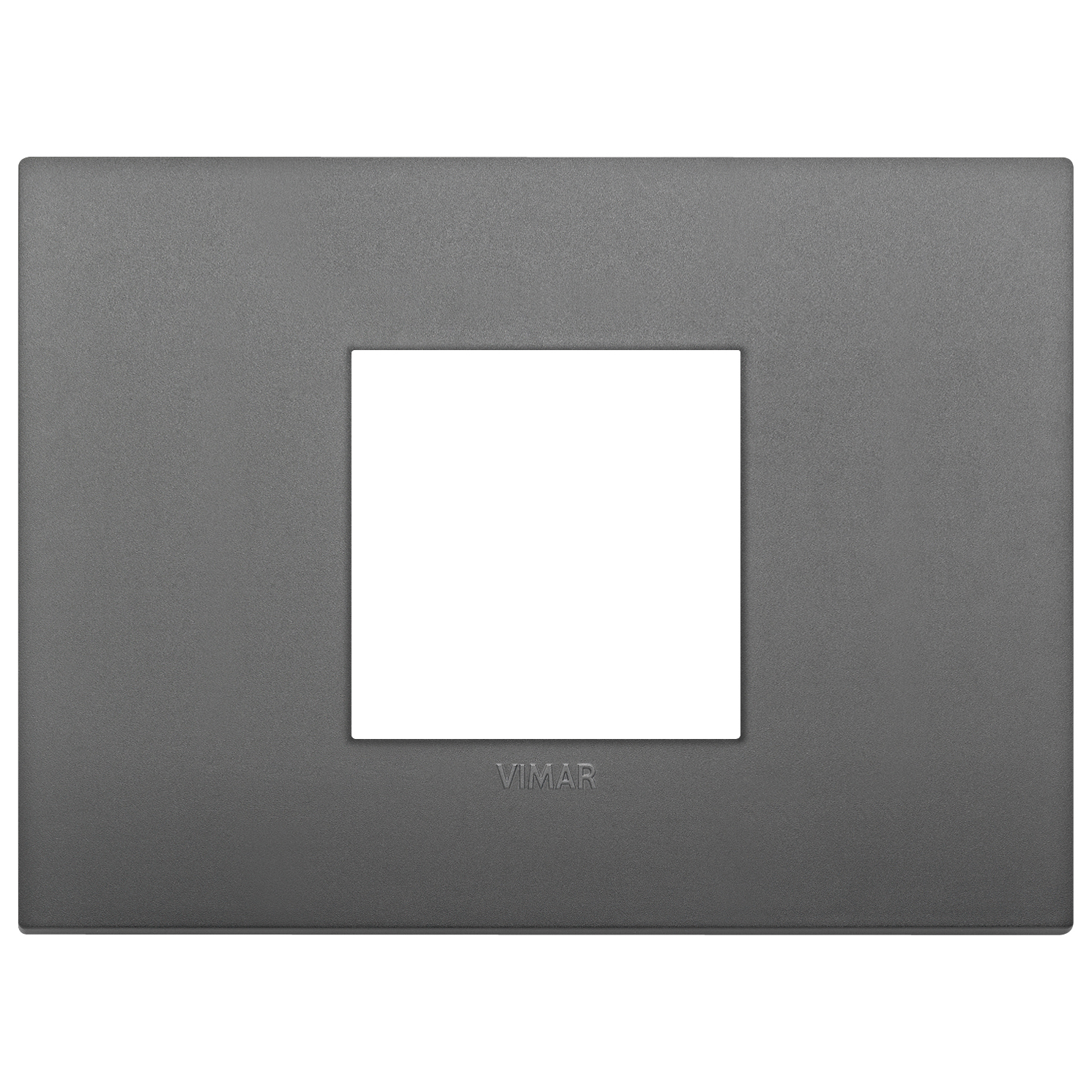 VIMAR - 19652.72 - Classic plate 2centrM technopolymer grey