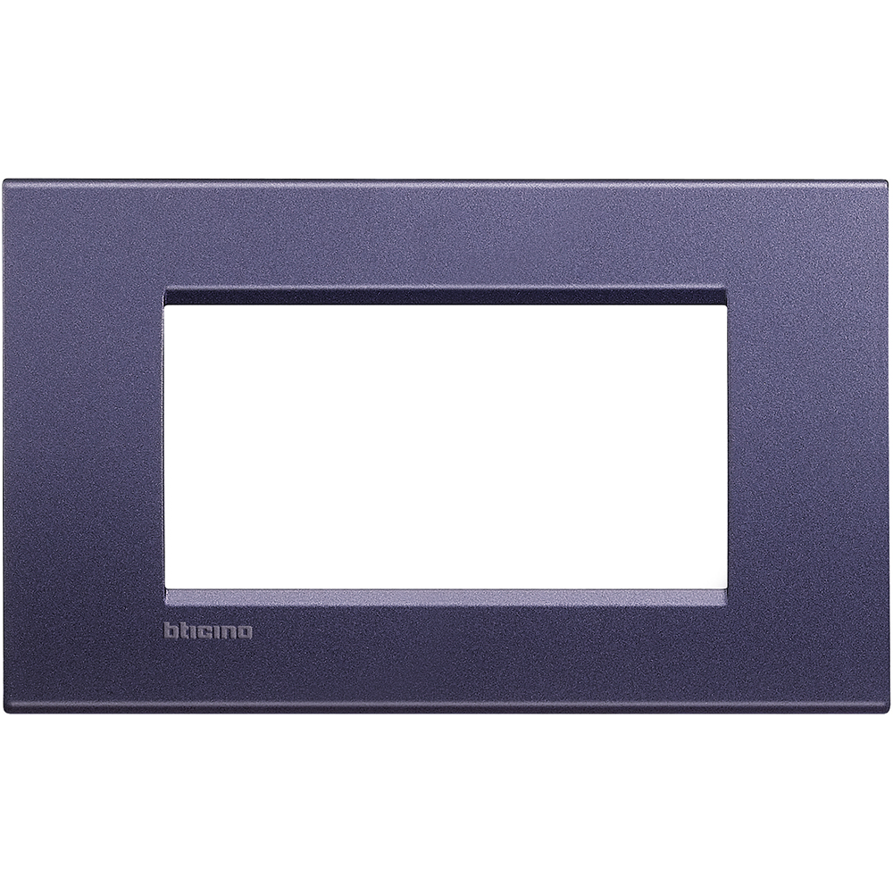 BTICINO - LNA4804CB Square cover plate 4 modules - club