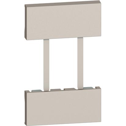 BTICINO - KM51 Covers for European/american sockets items KM4125 - KM4126 - KM4129- 2 module - sand