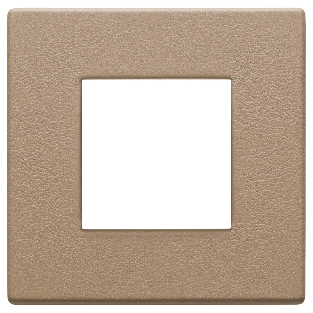 VIMAR - 22642.21 - Plate 2M leather Savannah