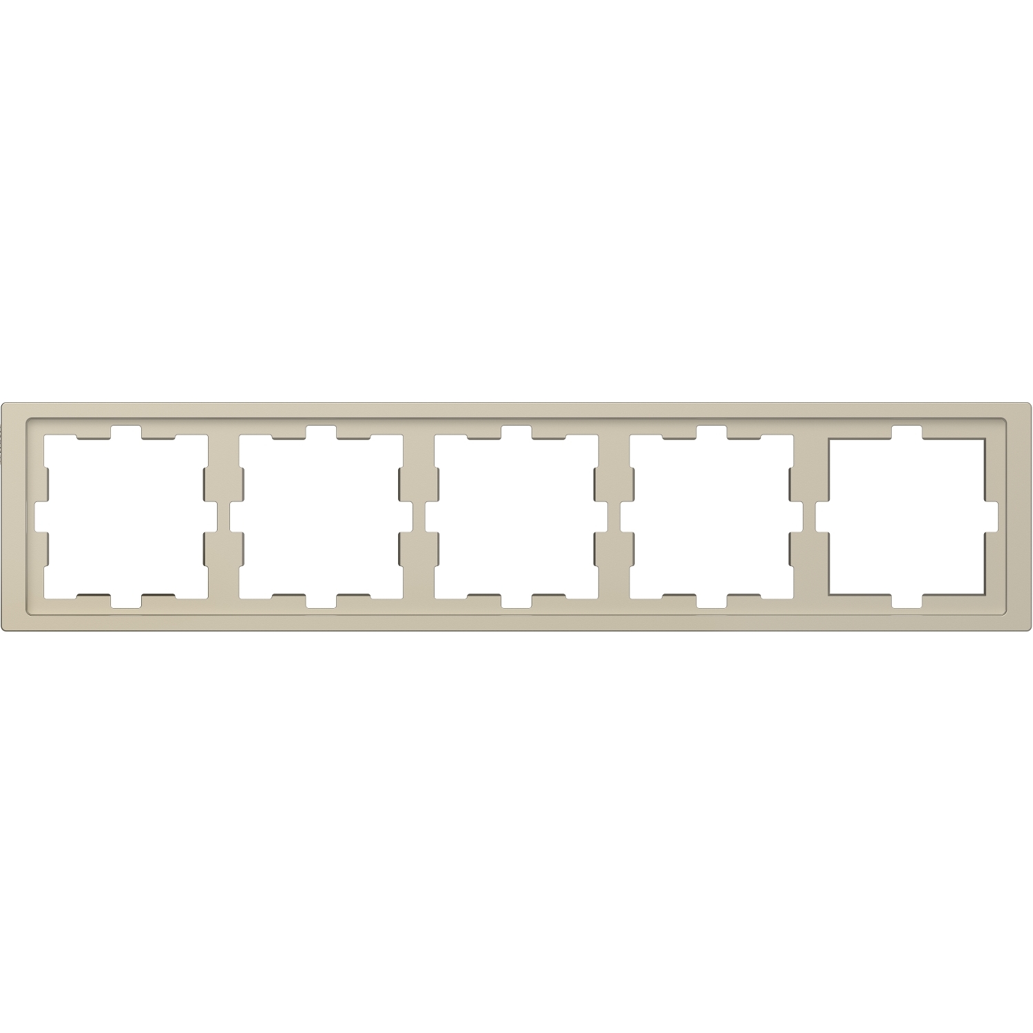 SCHNEIDER ELECTRIC - MTN4050-6533 рамка петорна сахара D-Life Merten 