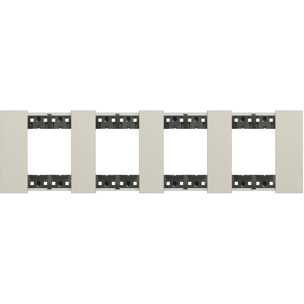 BTICINO - KA4802M4KM 2+2+2+2  modules Living Now cover plate - sand